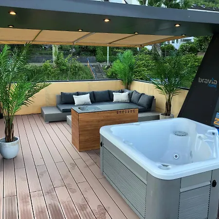 Hausboot Deluxe Hotel na wodzie Koblencja